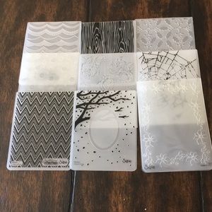 Sizzix embossing folders